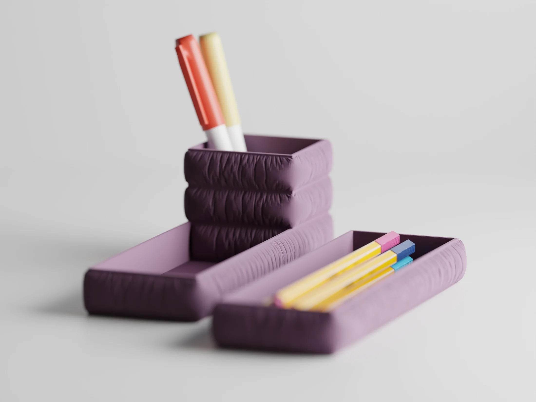 Desk Pen Holder Set
