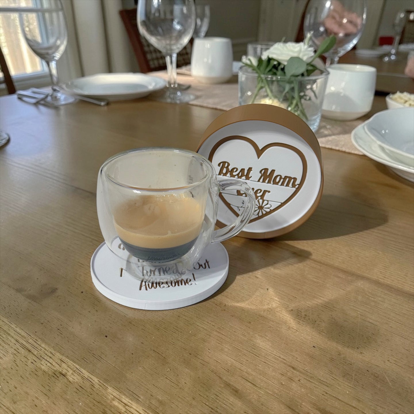 Personalized Mother’s Day Coaster