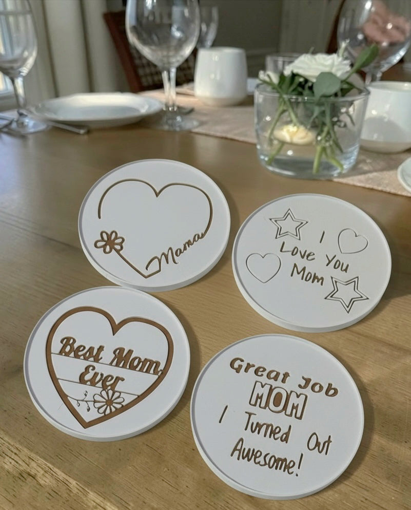 Personalized Mother’s Day Coaster