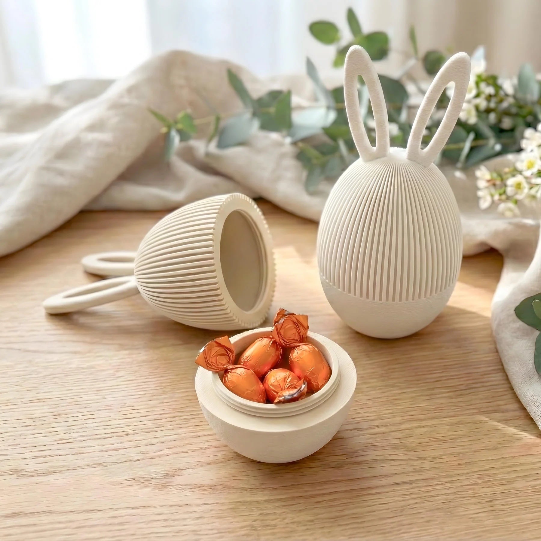 Easter Bunny Egg Container