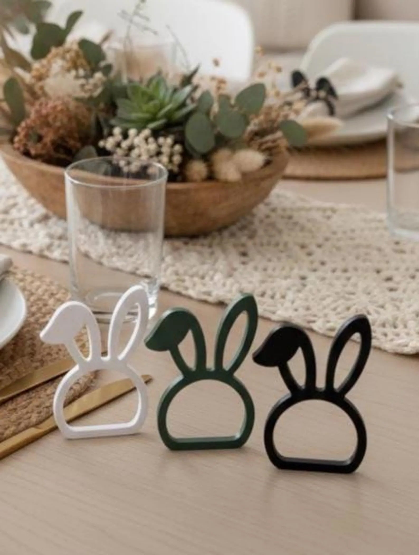 Napkin ring "Bunny ears"