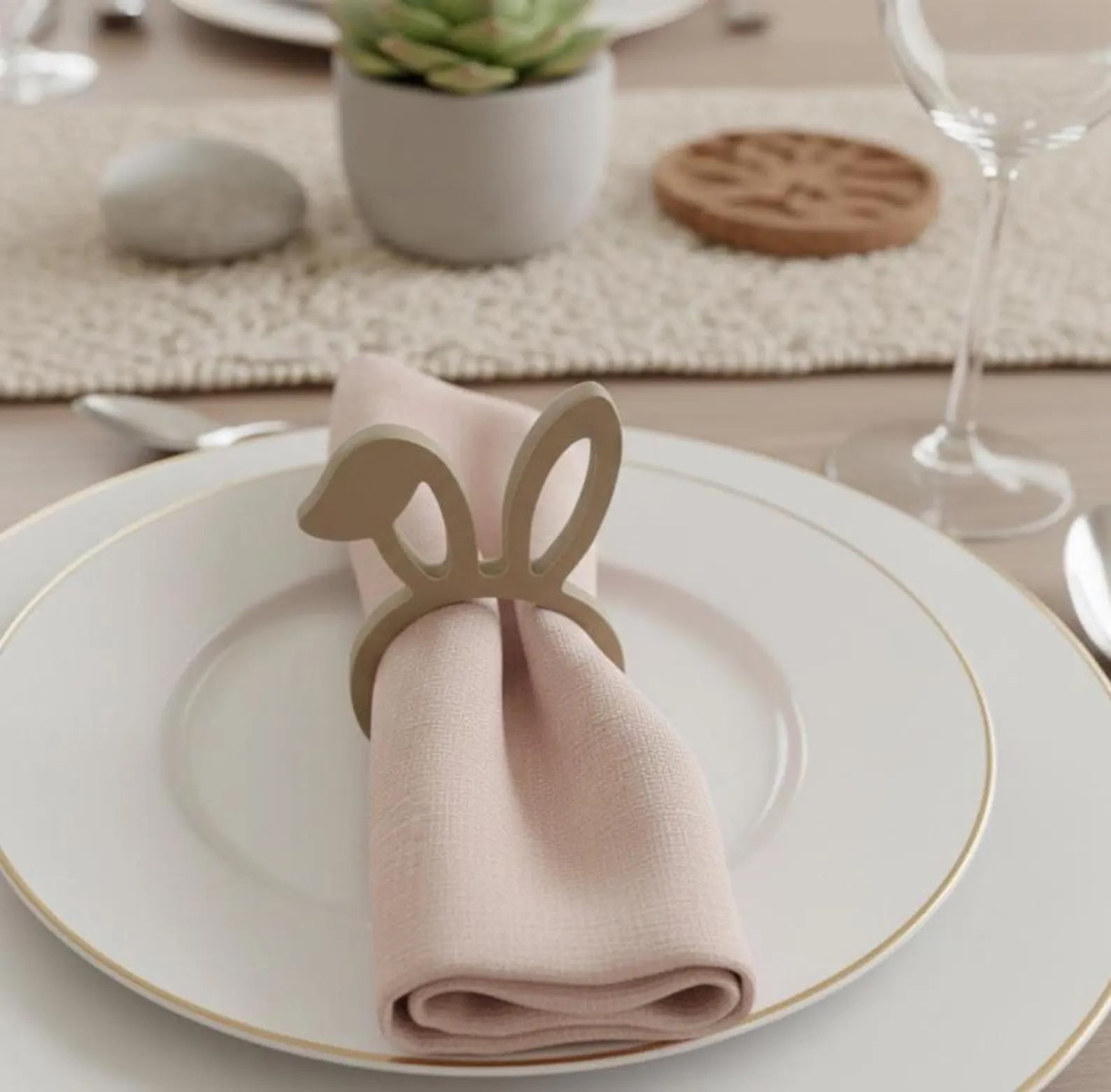 Napkin ring "Bunny ears"