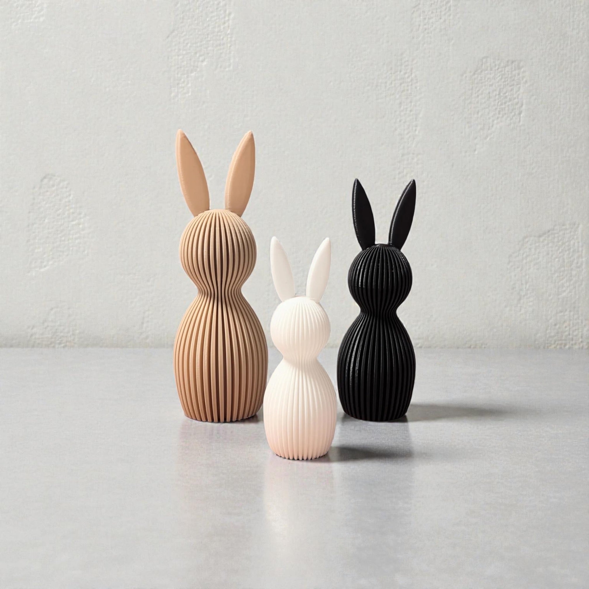 Modern Easter Bunny Figurine