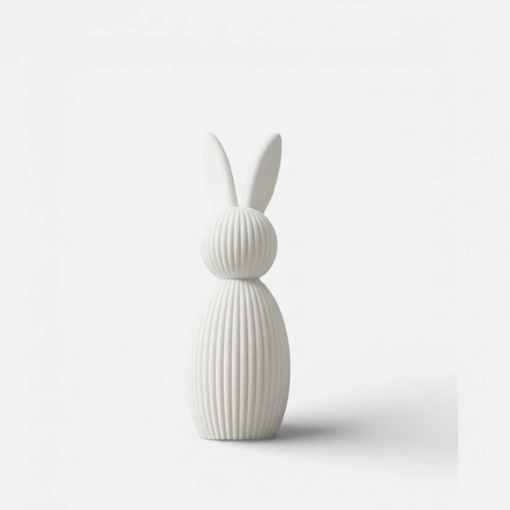 Minimalist Easter Bunny