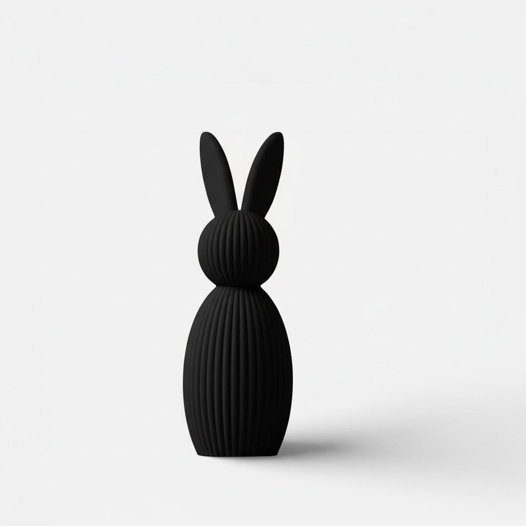 Minimalist Easter Bunny