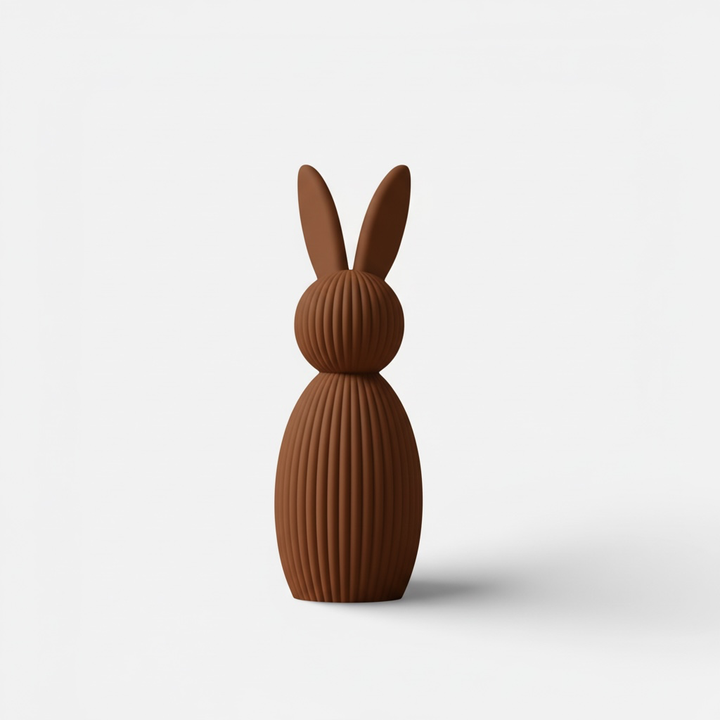 Minimalist Easter Bunny