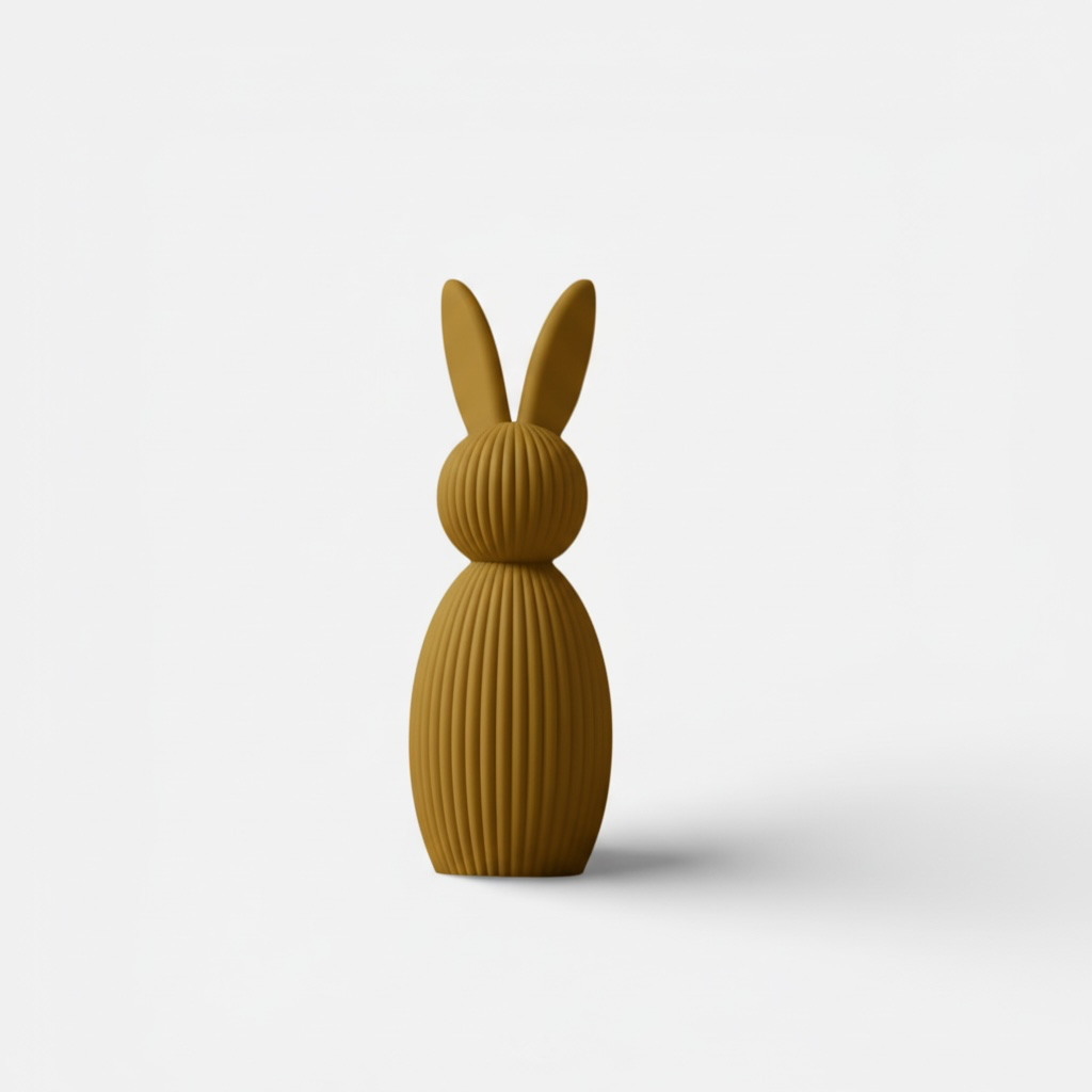 Minimalist Easter Bunny