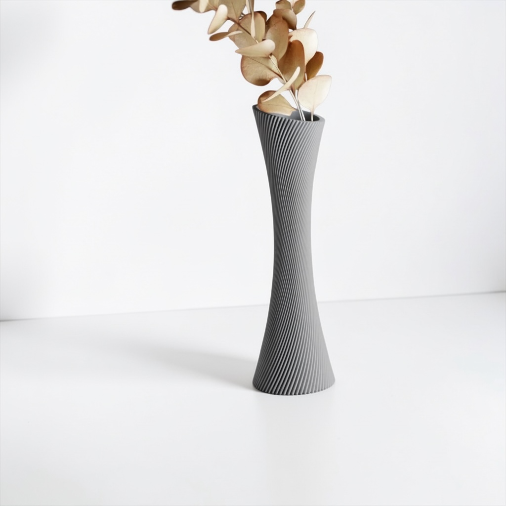 Spiral Single Rose Vase