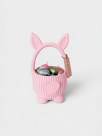 BunnyHop Kids Easter Basket WITH TAG NAME