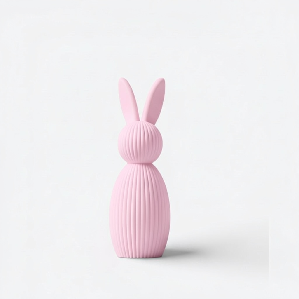 Minimalist Easter Bunny