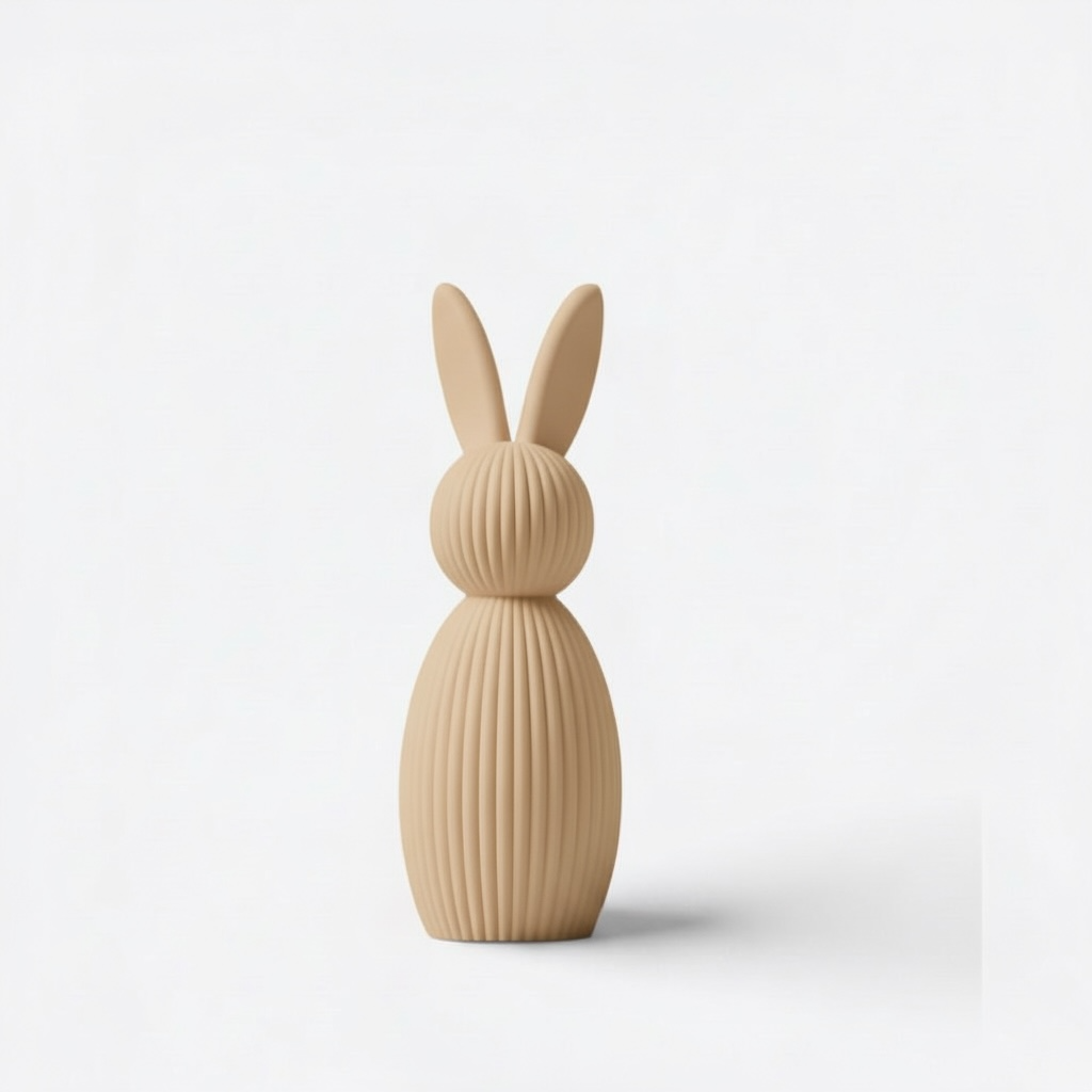 Minimalist Easter Bunny