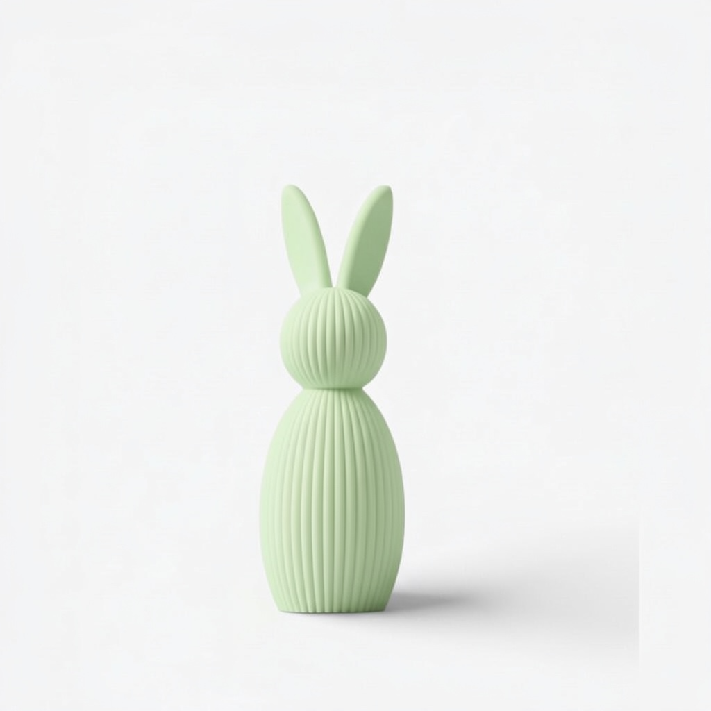 Minimalist Easter Bunny