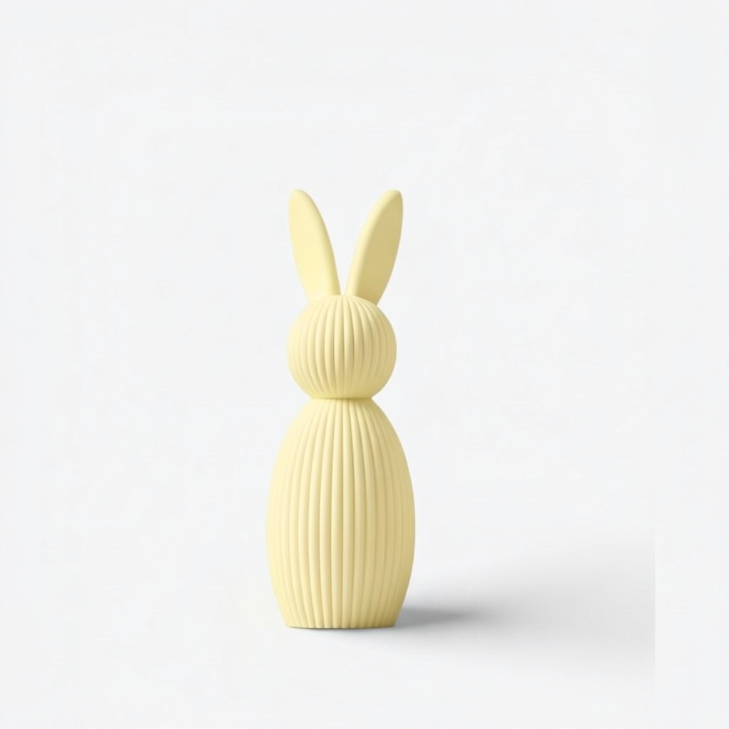 Minimalist Easter Bunny