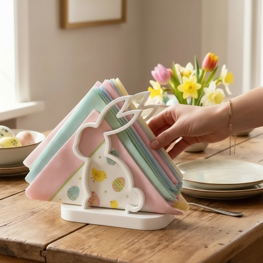 Easter Bunny Napkin Holder