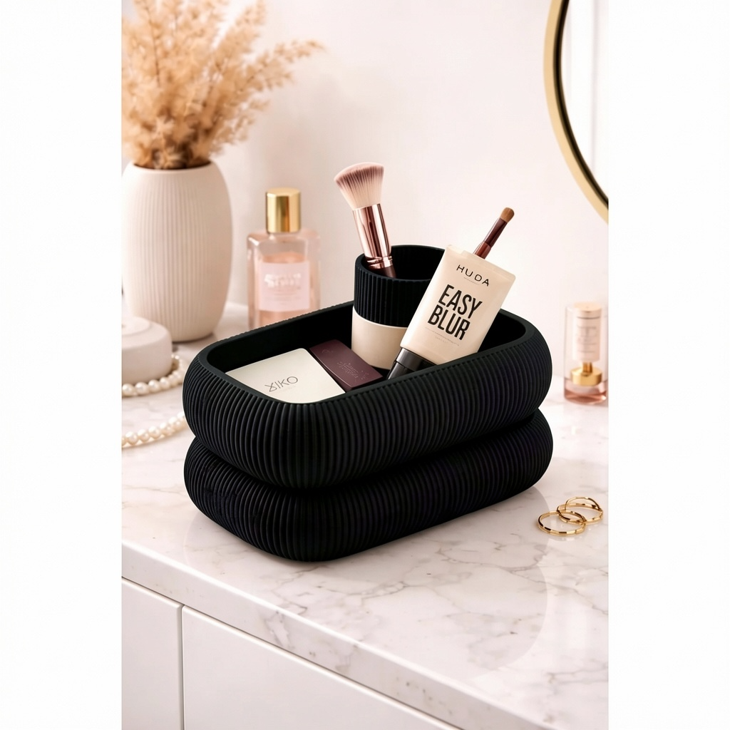 Rotating Makeup Organizer