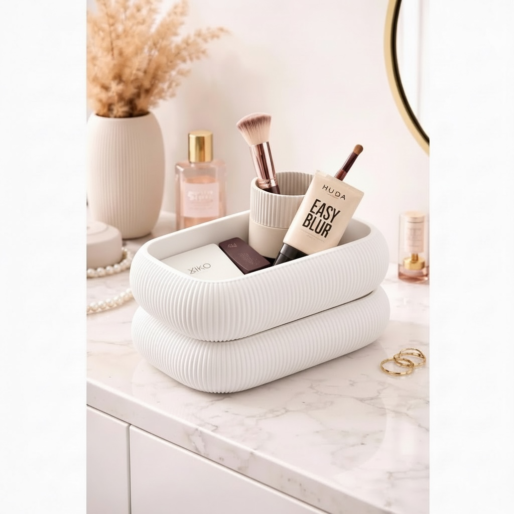 Rotating Makeup Organizer