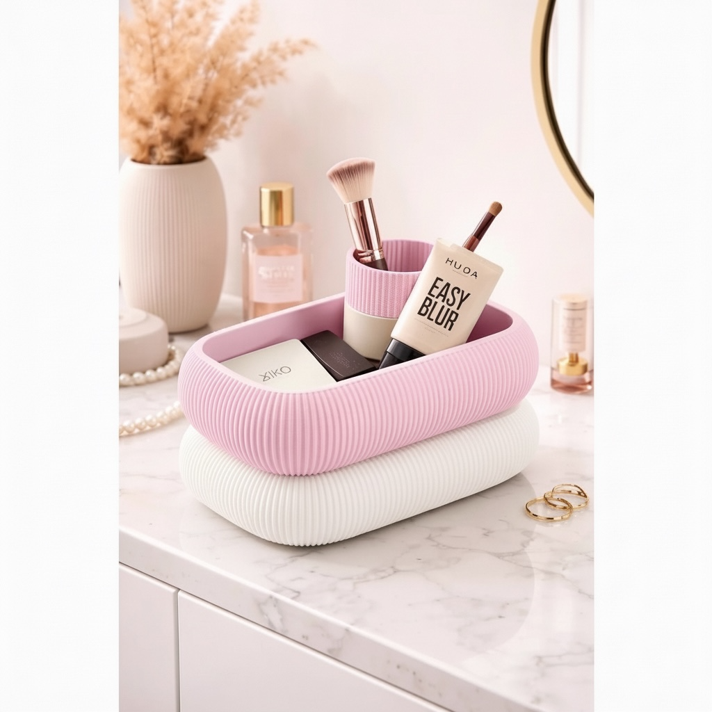 Rotating Makeup Organizer