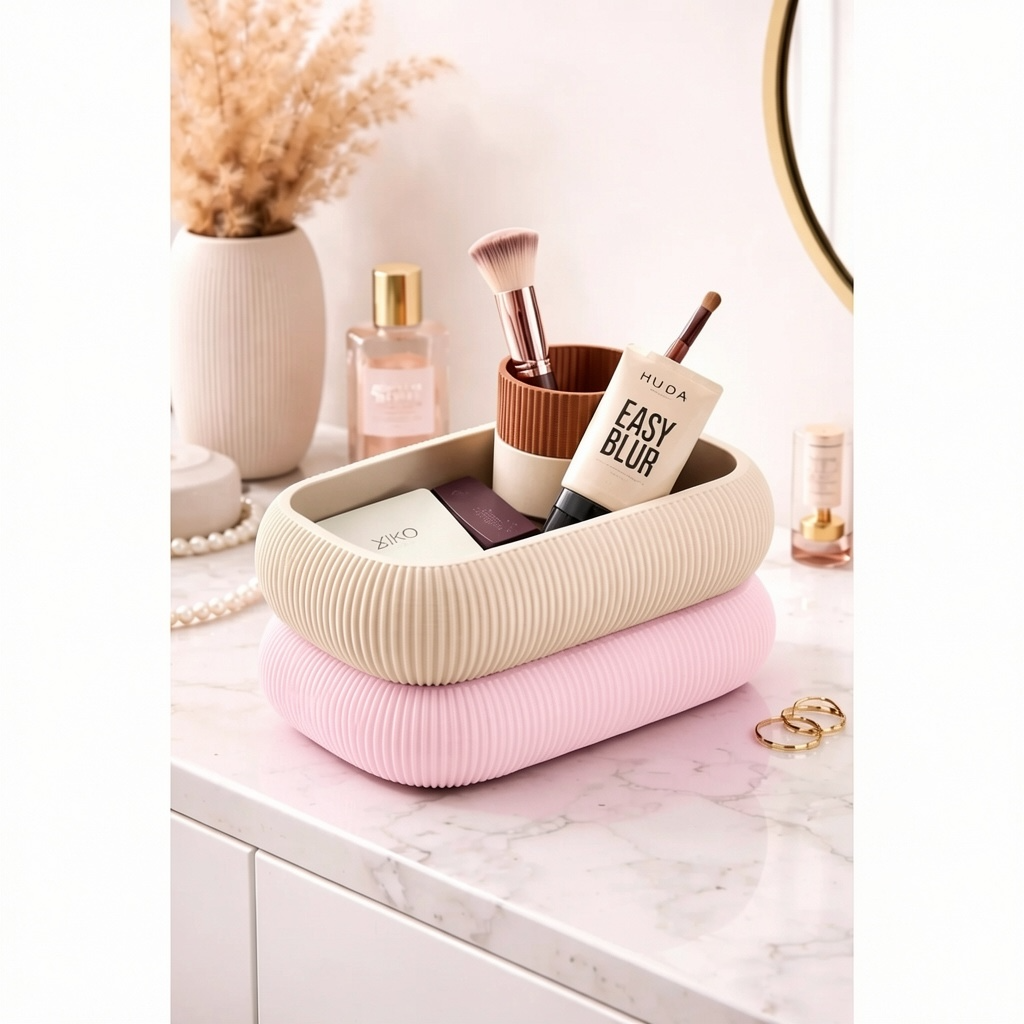 Rotating Makeup Organizer