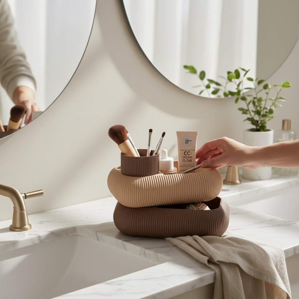Rotating Makeup Organizer