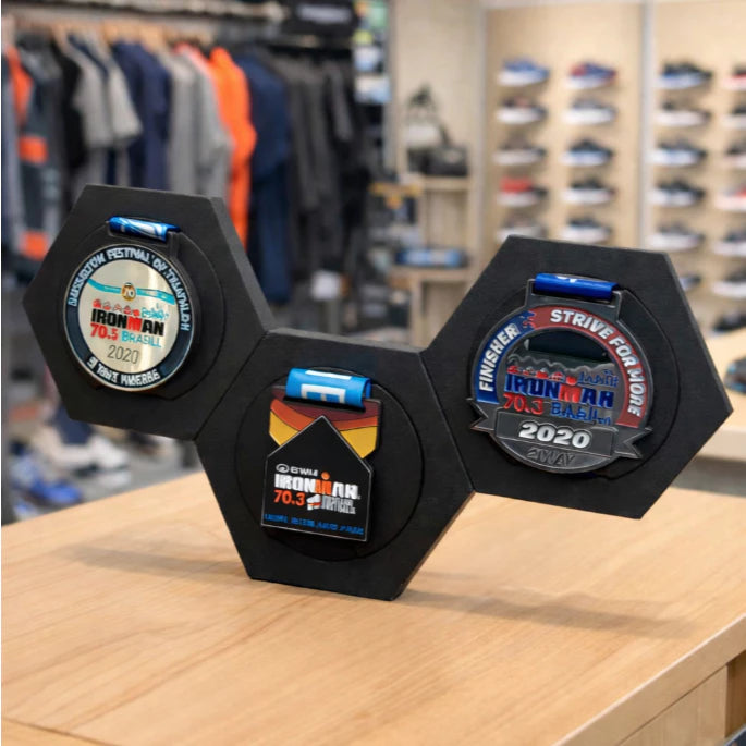 Modular Medal Holder – Hexagonal Display