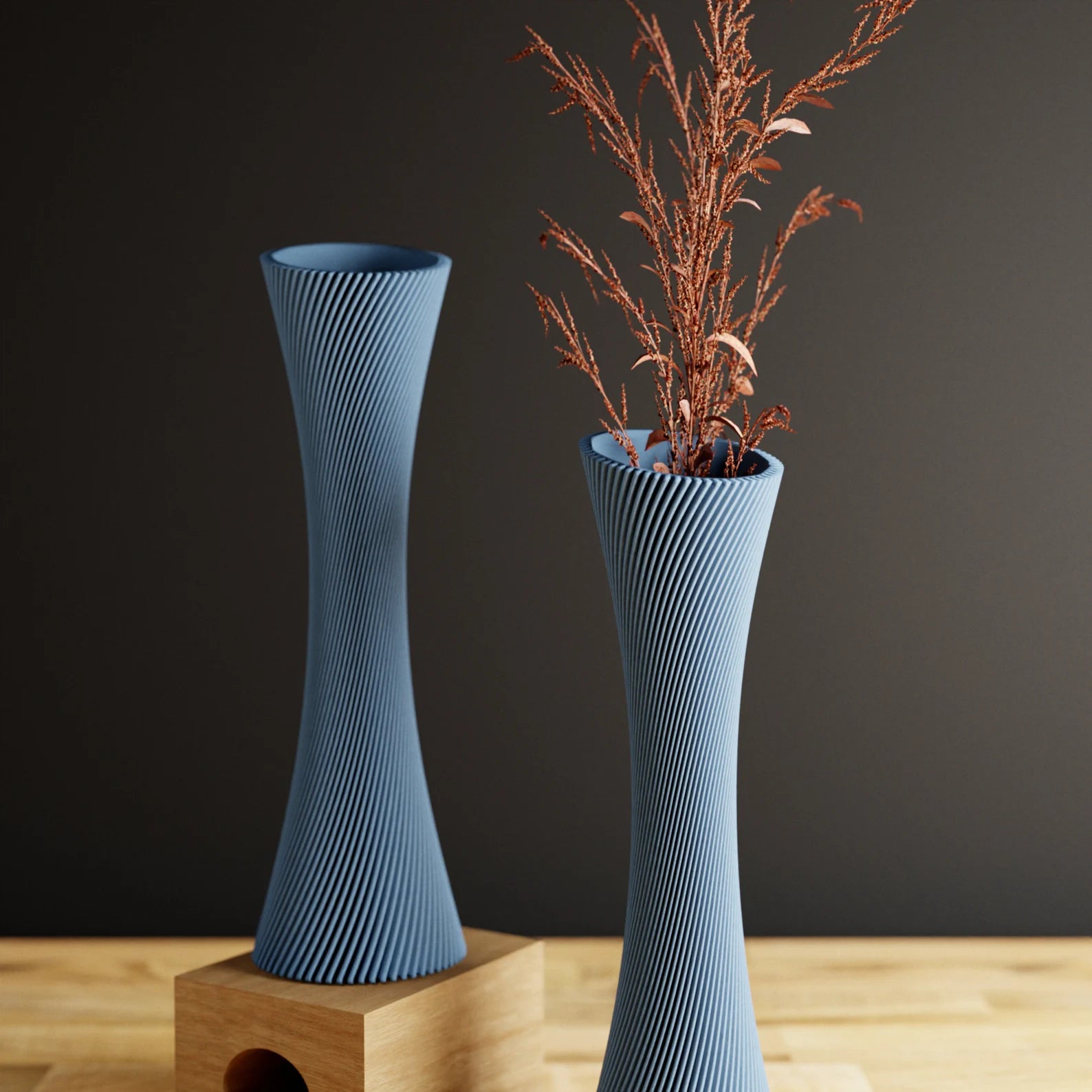 Spiral Single Rose Vase