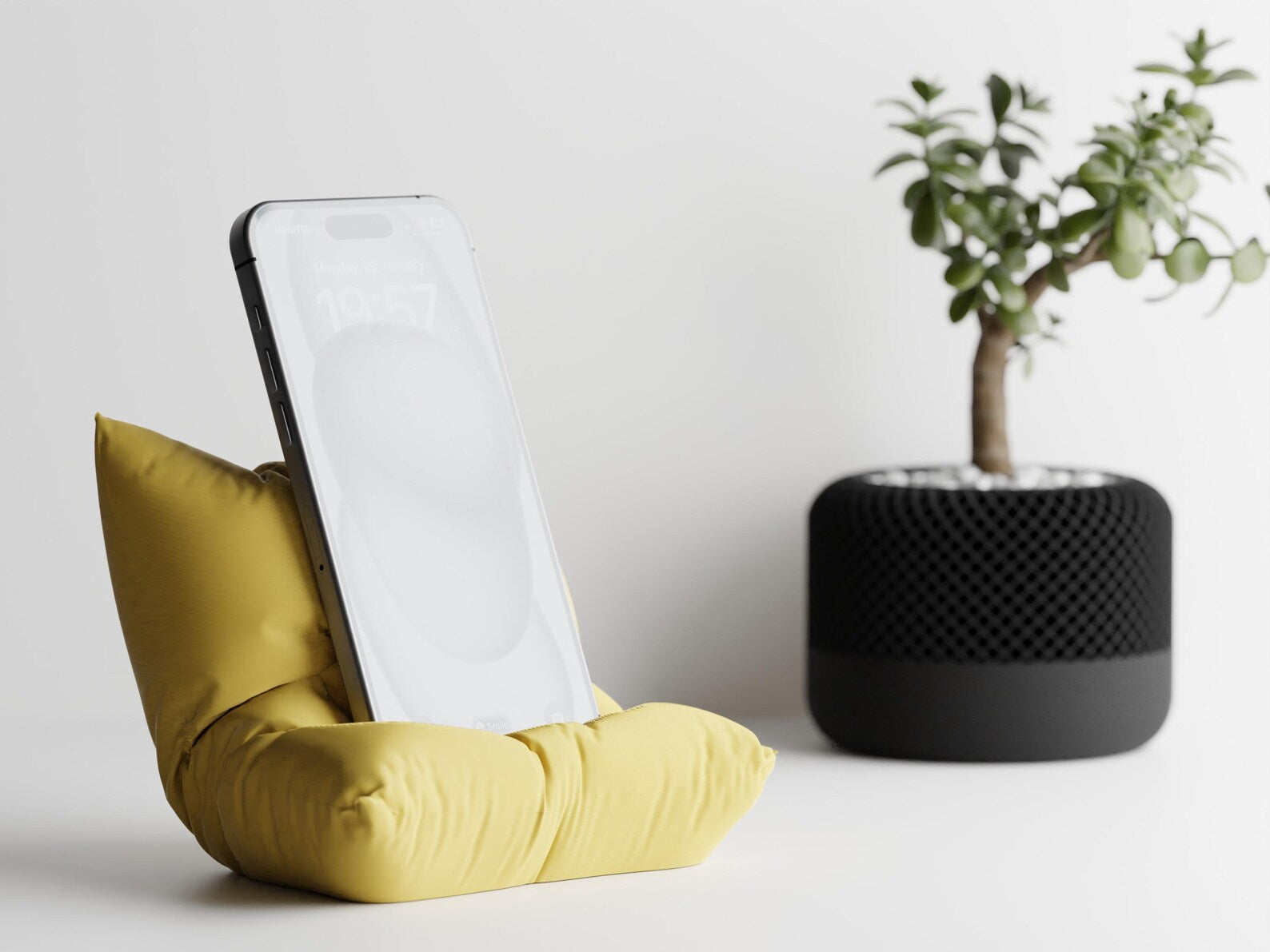 Plush Pillow Phone Stand