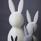 Modern Easter Bunny Figurine