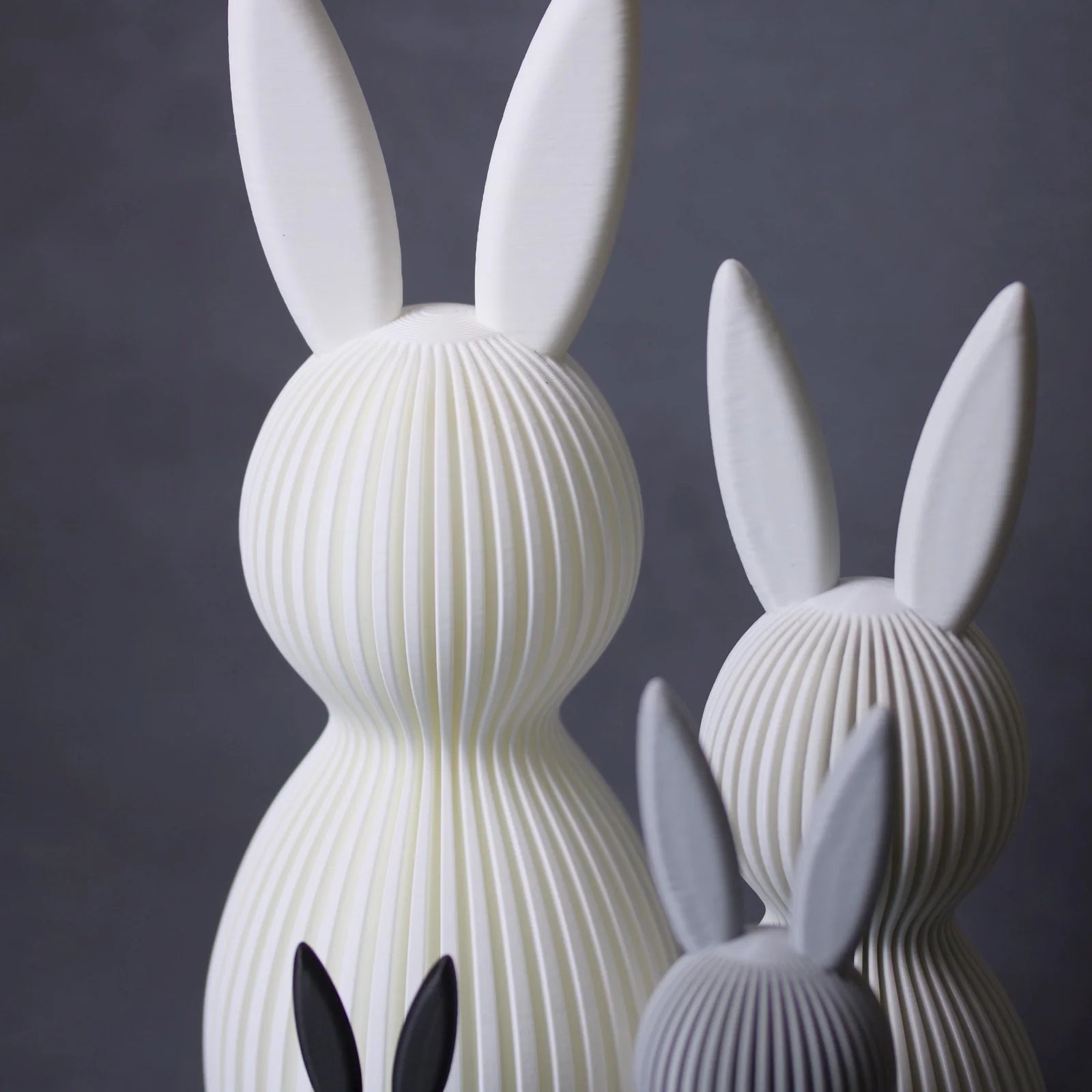 Modern Easter Bunny Figurine